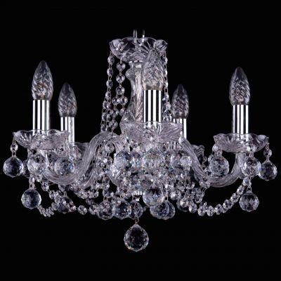 Люстра Bohemia Ivele Crystal 1402/5/141/Ni/Balls