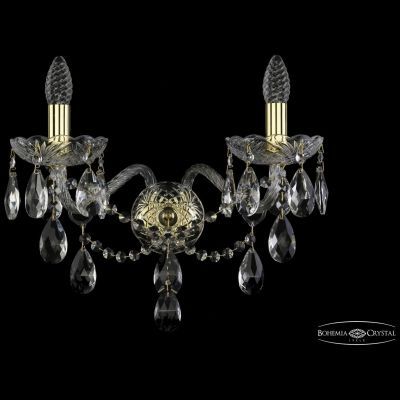 Бра Bohemia Ivele Crystal 1415B/2/200/XL/G