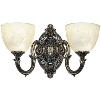 Бра бронзовые 7203B10P/2/175 NB P1 U Pair Bohemia Ivele Crystal