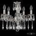 Люстра бронзовая 72102/5/125 A Ni Bohemia Ivele Crystal