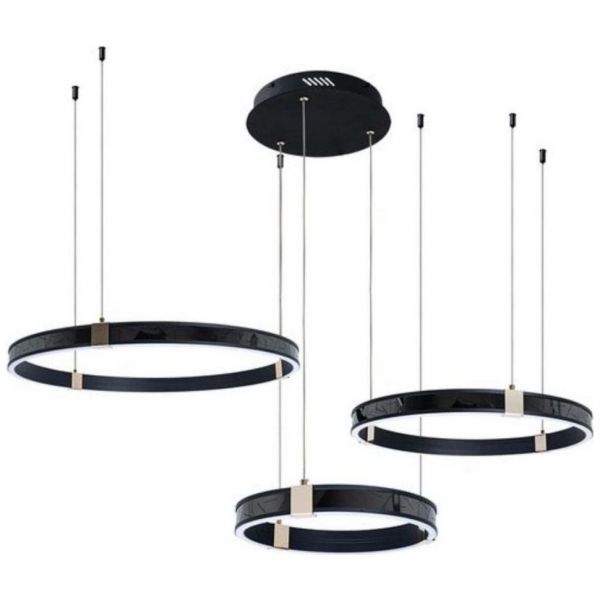 Подвесной светодиодный светильник Arte Lamp Shine A2222SP-3BK
