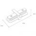Коннектор для трек-систем Arte Lamp Track Accessories A130133