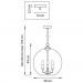Подвесная люстра Lightstar Sferico 729131