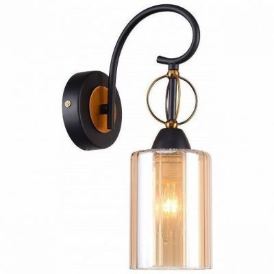 Бра Linvel LB 9321/1 Колорадо Черный/золото E14