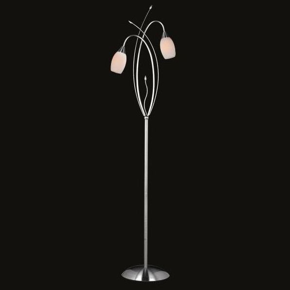 Торшер 22080/2F хром