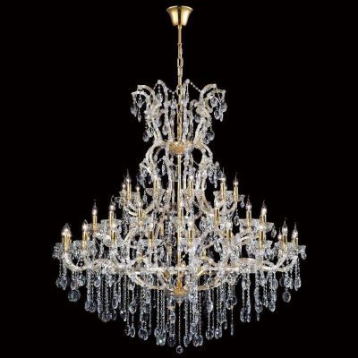 Подвесная люстра Crystal Lux HOLLYWOOD SP53 GOLD