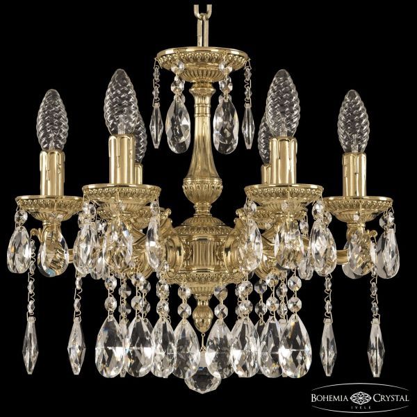 Люстра бронзовая 75102/6/125 A G Bohemia Ivele Crystal