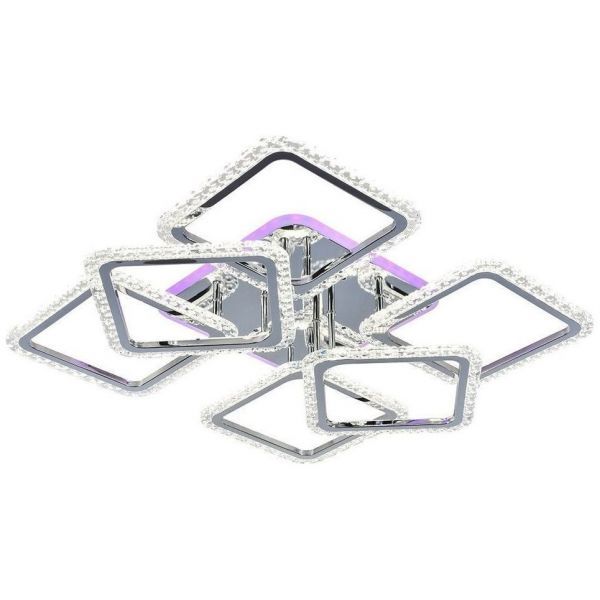 Потолочный светодиодный светильник 18029/6 CHR 168W+11W RGB Profit Light