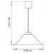 Светильник подвесной Arte Lamp A3421SP-1WH