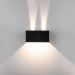 Уличный настенный светодиодный светильник WINNER DOUBLE LED IP54 Elektrostandard 35137/W черный