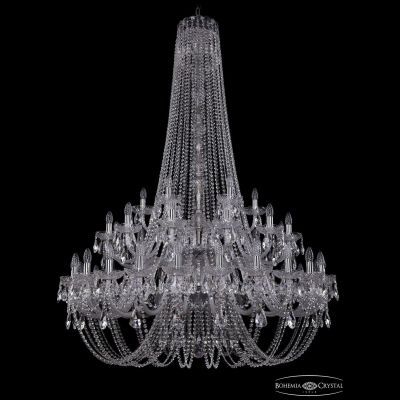 Люстра Bohemia Ivele Crystal 1406/24+12+6/460/h-177/2d/Ni