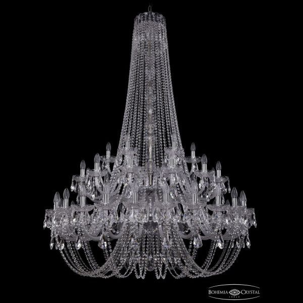 Люстра Bohemia Ivele Crystal 1406/24+12+6/460/h-177/2d/Ni