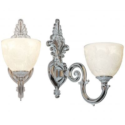 Бра бронзовые 7203B14P/1/175 NW P1 U Rose Bohemia Ivele Crystal