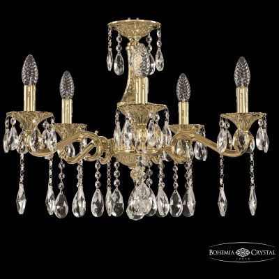 Люстра бронзовая 72102/5/175 A G Bohemia Ivele Crystal