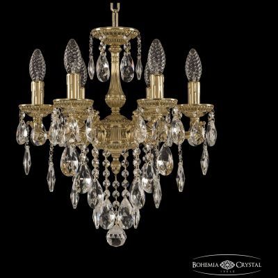 Люстра бронзовая 75102/6/125 B G Bohemia Ivele Crystal