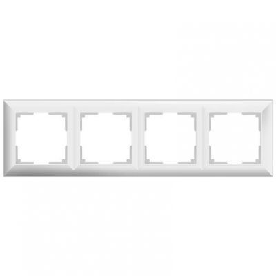 Рамка на 4 поста Werkel W0042201 белый (WL14-Frame-04)