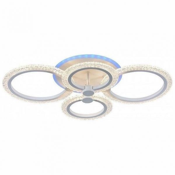 Потолочный светодиодный светильник 8003/4 WHT 76W+8W RGB Profit Light