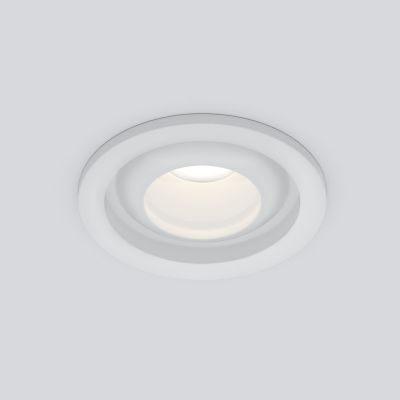 Встраиваемый точечный светодиодный светильник Elektrostandard 25022/LED 5W 4200K WH белый