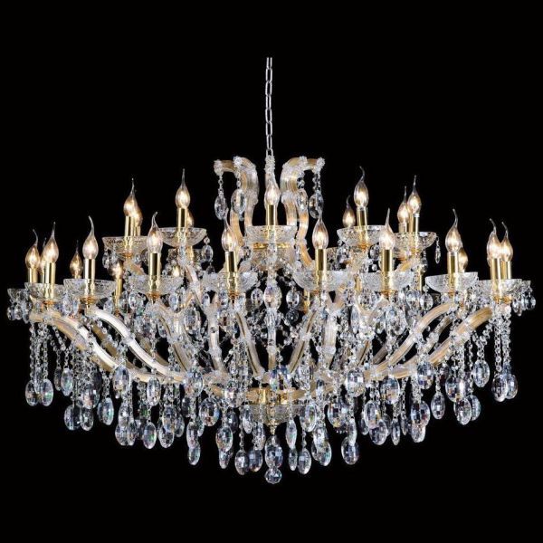 Подвесная люстра Crystal Lux HOLLYWOOD SP20+10 GOLD