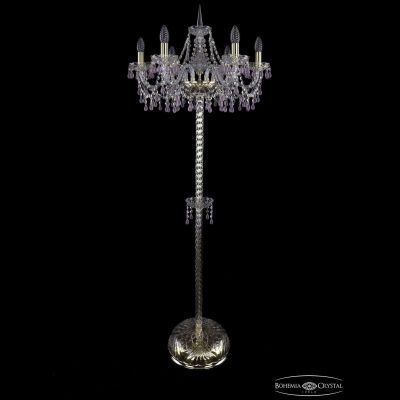 Торшер Bohemia Ivele Crystal 1410T2/6/195-160/G/V7010