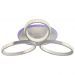 Светодиодная люстра Profit Light 8097/3 WHT