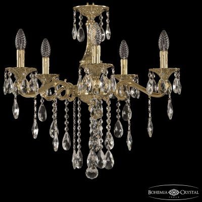 Люстра бронзовая 72102/5/175 B G Bohemia Ivele Crystal