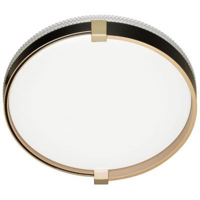 Настенно-потолочный светодиодный светильник Сонекс Pale Olidi Black 7647/CL