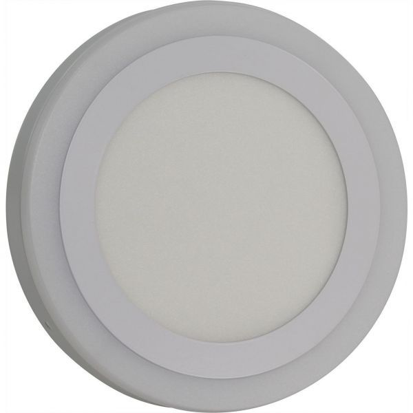 Накладной светодиодный светильник 13W 3000K с синим контуром Smartbuy SBL1-DLB-13-3K-B