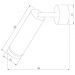 Настенный светильник Elektrostandard Glory SW LED черный (MRL LED 1005)