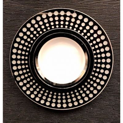 Светильник встраиваемый Linvel V 765 CH/WH 50W MR16 G5.3 + Led 3W 4000K IP20 D90мм H25мм