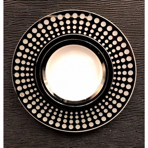 Светильник встраиваемый Linvel V 765 CH/WH 50W MR16 G5.3 + Led 3W 4000K IP20 D90мм H25мм