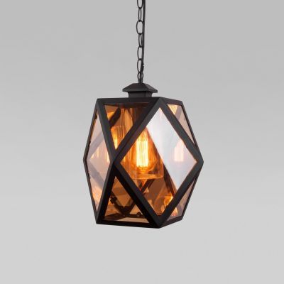 Уличный подвесной светильник Ambra H IP33 Elektrostandard 35133/H черный