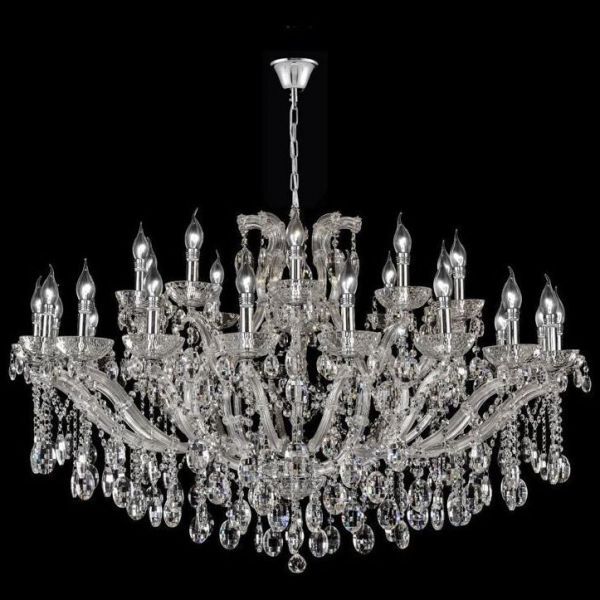 Подвесная люстра Crystal Lux HOLLYWOOD SP20+10 CHROME