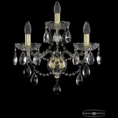 Бра Bohemia Ivele Crystal 1415B/2+1/200/XL/G