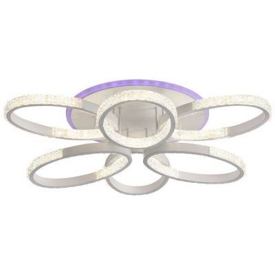 Светодиодная люстра Profit Light 8097/3+3 WHT