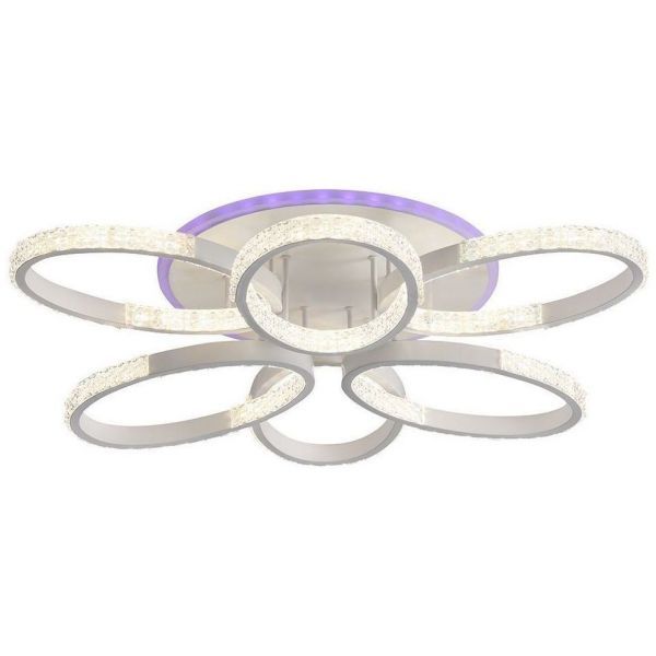 Светодиодная люстра Profit Light 8097/3+3 WHT