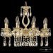 Люстра бронзовая 71302/8/175 A GW Bohemia Ivele Crystal