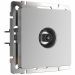 ТВ-розетка проходная Werkel W1184006 серебро (WL06-TV-2W)