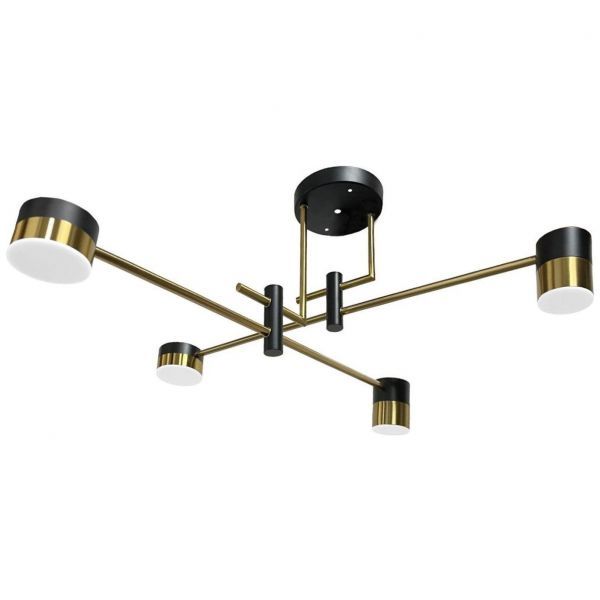 Потолочный светодиодный светильник Gerhort G51243/4BK+AB