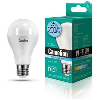 Светодиодная лампа Camelion LED25-A65/845/E27