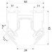 Slim Magnetic Шинопровод в натяжной потолок (черный) (2м) 85123/00 Elektrostandard
