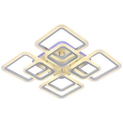 Светодиодная люстра Profit Light 8075/4+4 WHT RGB
