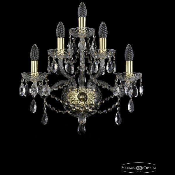 Бра Bohemia Ivele Crystal 1415B/2+2+1/165/G