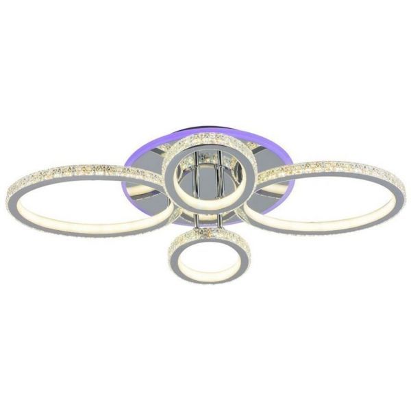 Светодиодная люстра Profit Light 8033/2+2 CHR