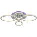 Светодиодная люстра Profit Light 8033/2+2 CHR