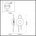 Бра Odeon Light Exclusive Modern Magnet 5407/6WL