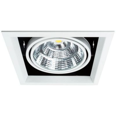 Встраиваемый светодиодный светильник Arte Lamp Merga A8450PL-1WH