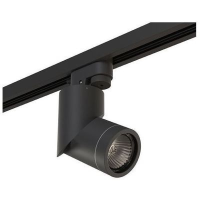 Трековый однофазный светильник A1T051017 черный Illumo F Lightstar
