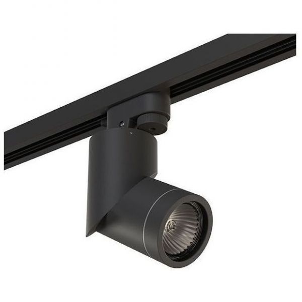 Трековый однофазный светильник A1T051017 черный Illumo F Lightstar