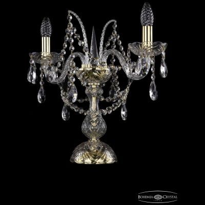 Настольная лампа Bohemia Ivele Crystal 1411L/2/141-39/G